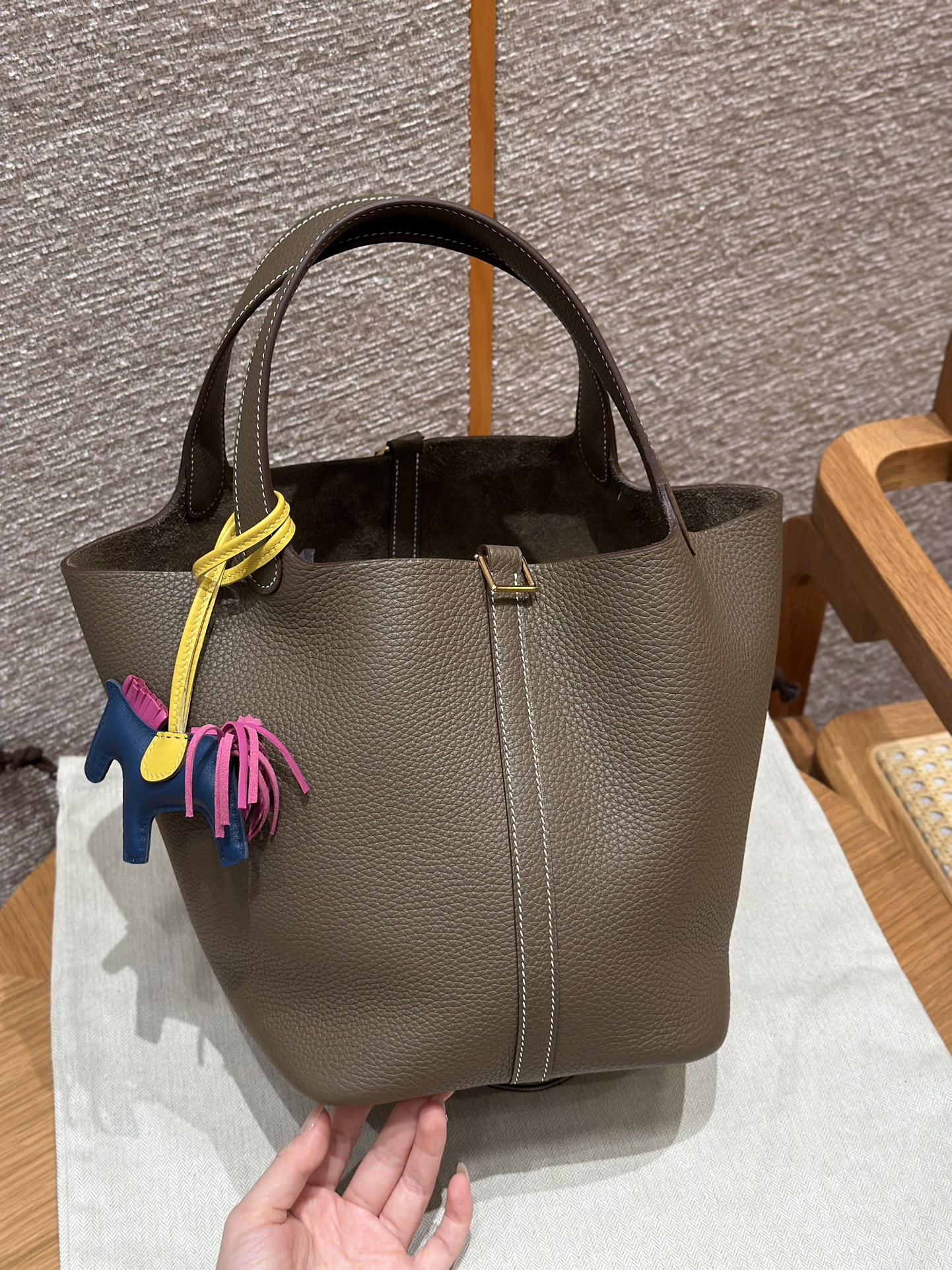 Hermès Picotin lo 18Etoupe handbag (handmade to order)