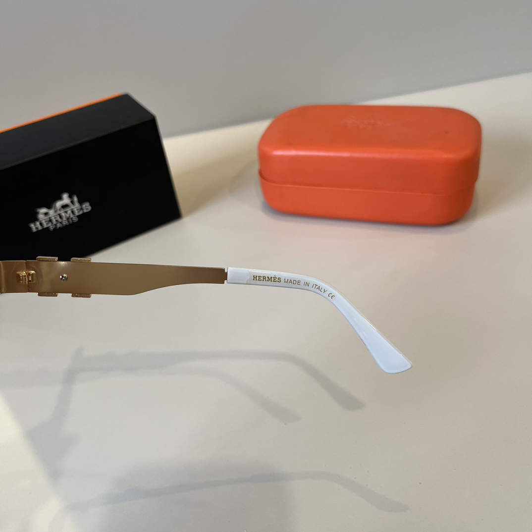 Hermes Square Frame Sunglasses
