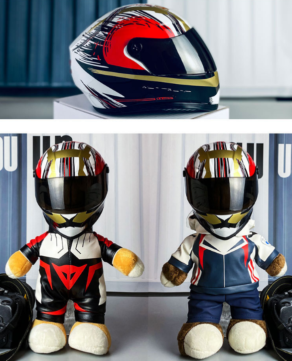 Model helmet car ornaments