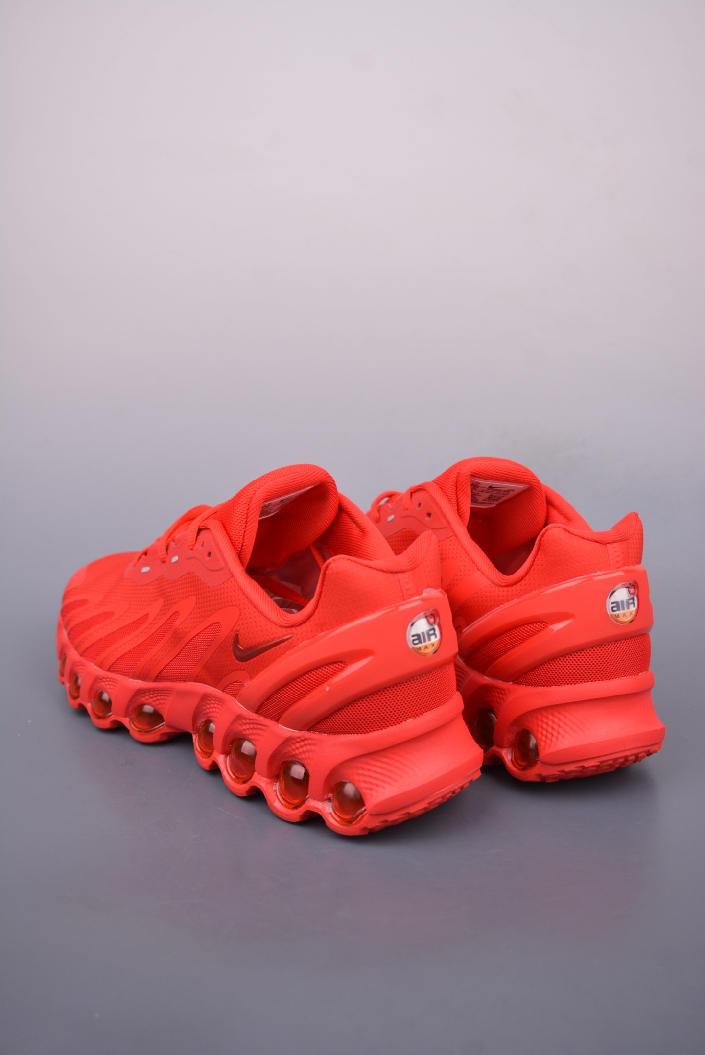 Nike Air Max DN8 running shoes all red FQ7860-049