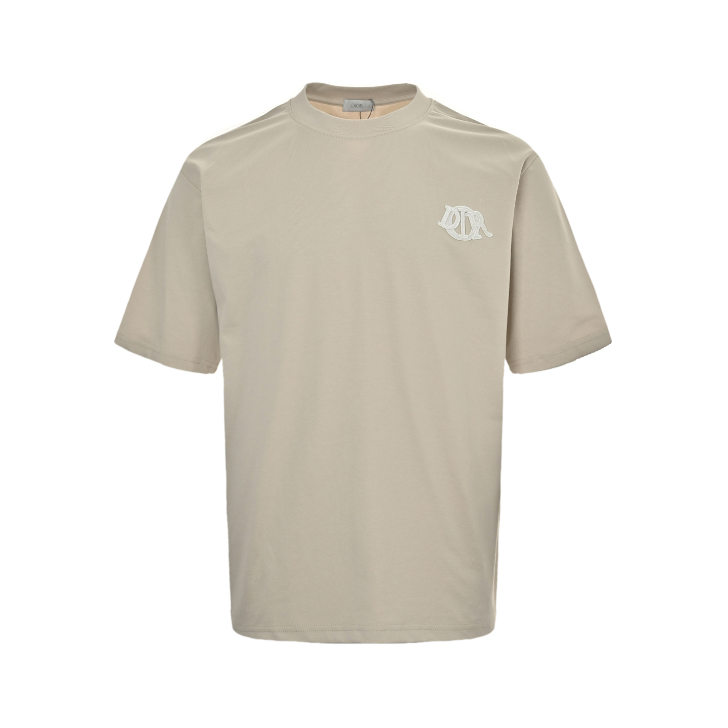 Dior 25ss chest embroidered patch short sleeve