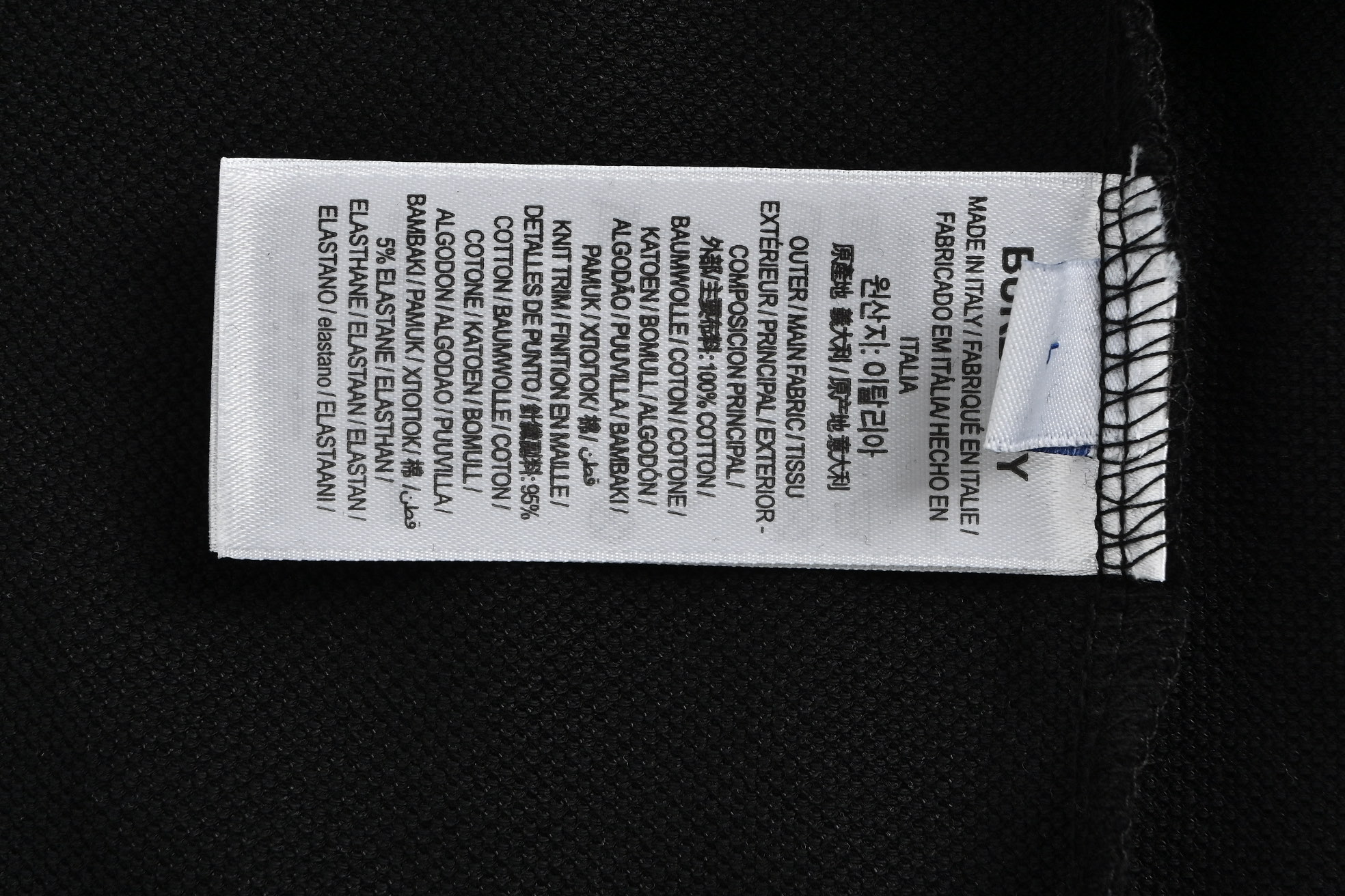 Burberry 25ss hem warhorse patch Polo short sleeve
