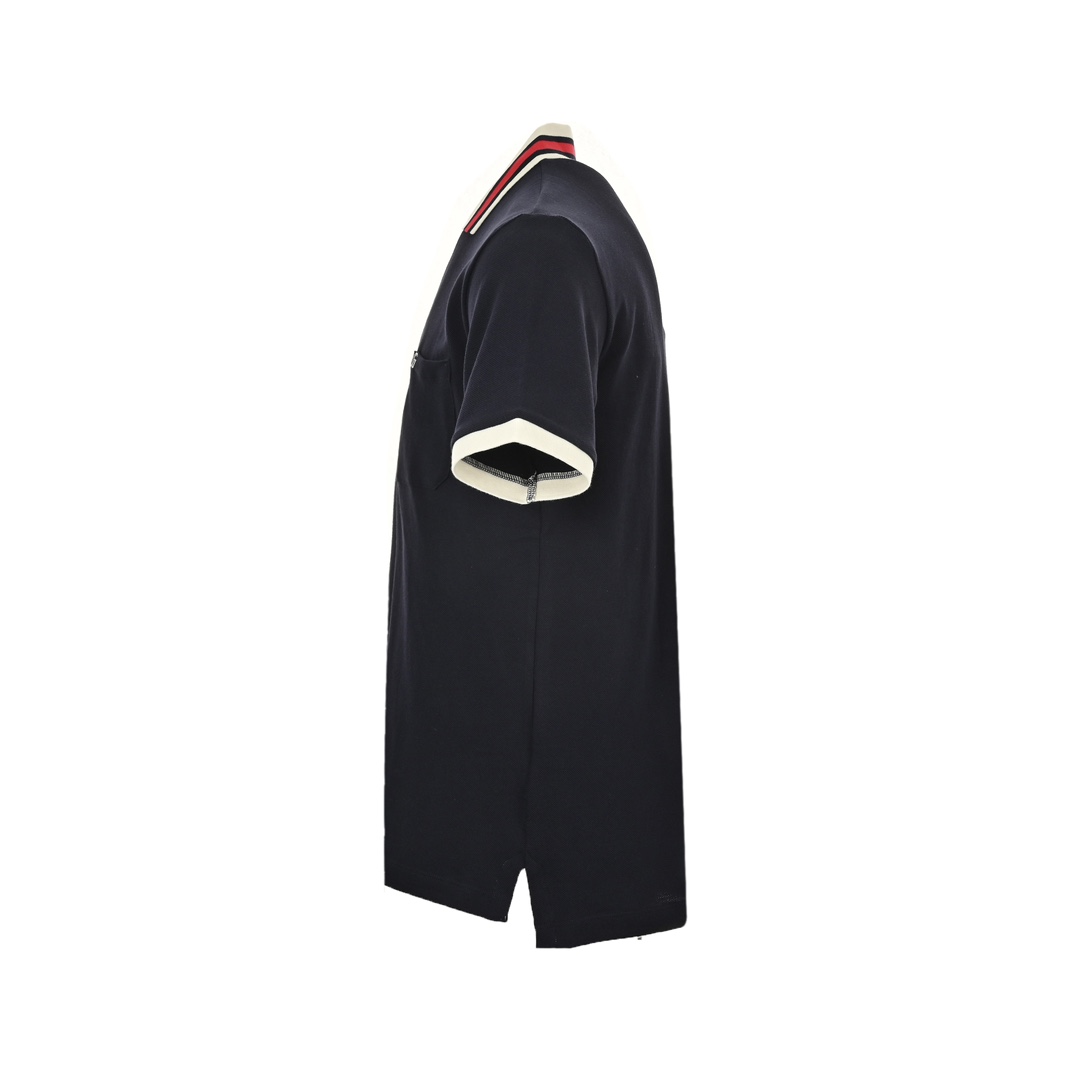 Gucci 24ss Pocket Double G Embroidery Polo Short Sleeve