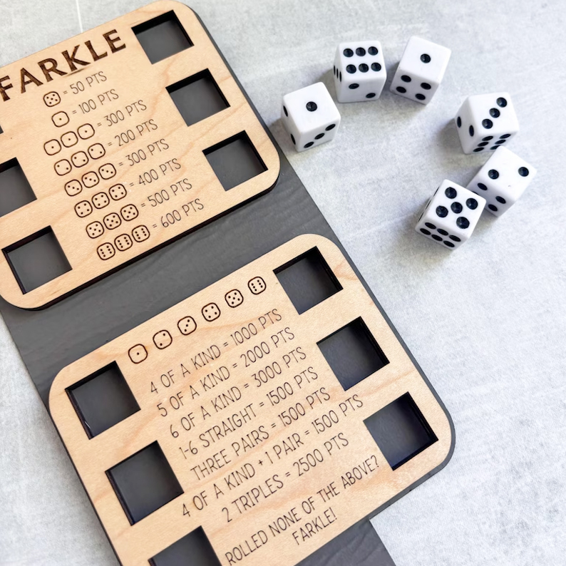 Travel Size Farkle – Mini Pocket Edition