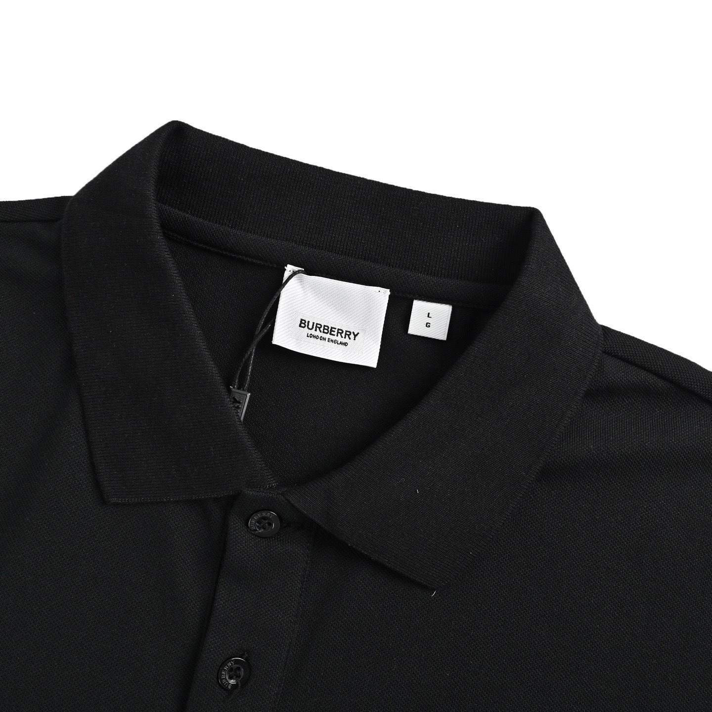 Burberry 25ss hollow warhorse Polo short sleeve
