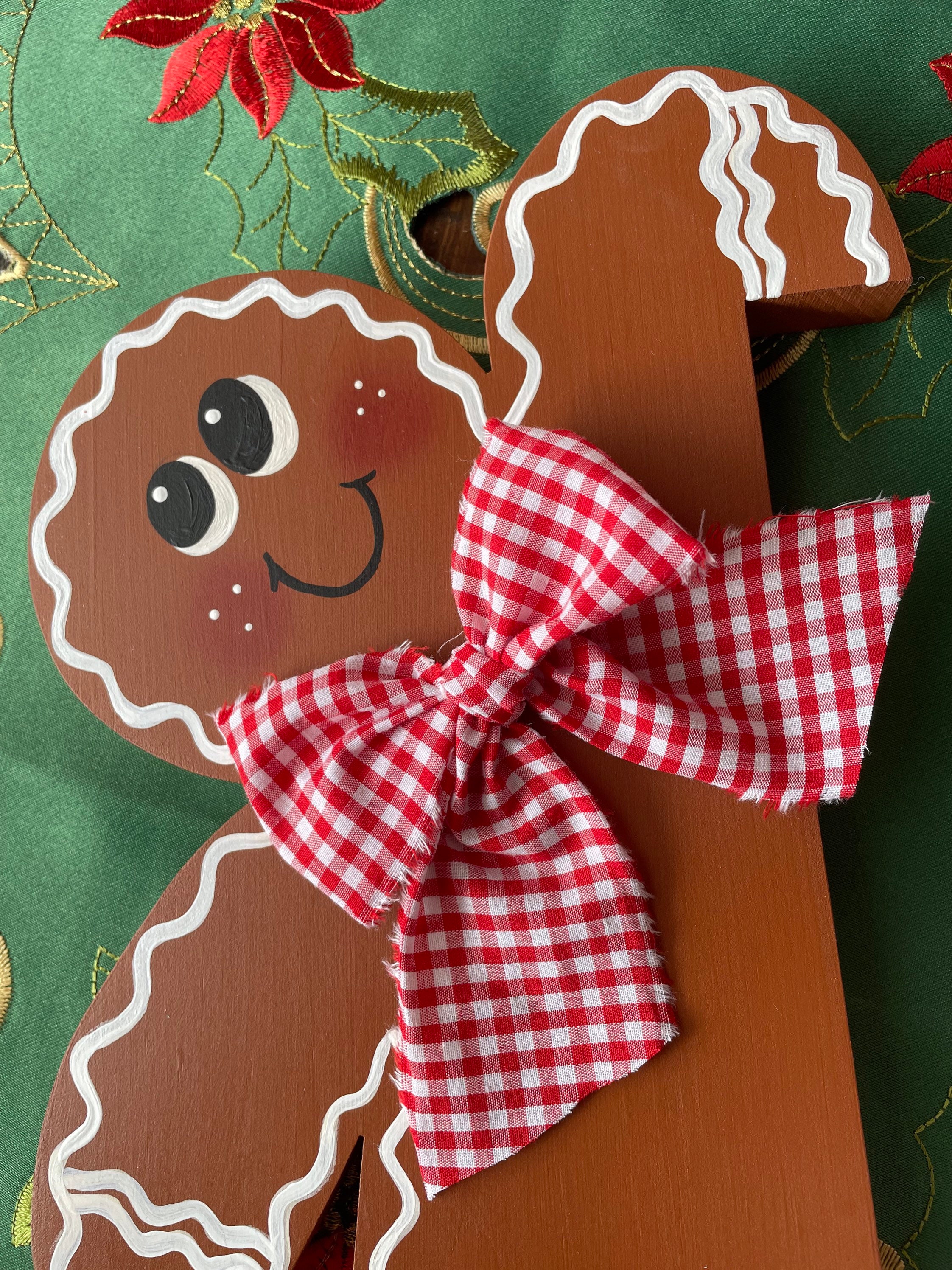 🎄Early Christmas New Sale🎄Christmas Gingerbread door or window decor