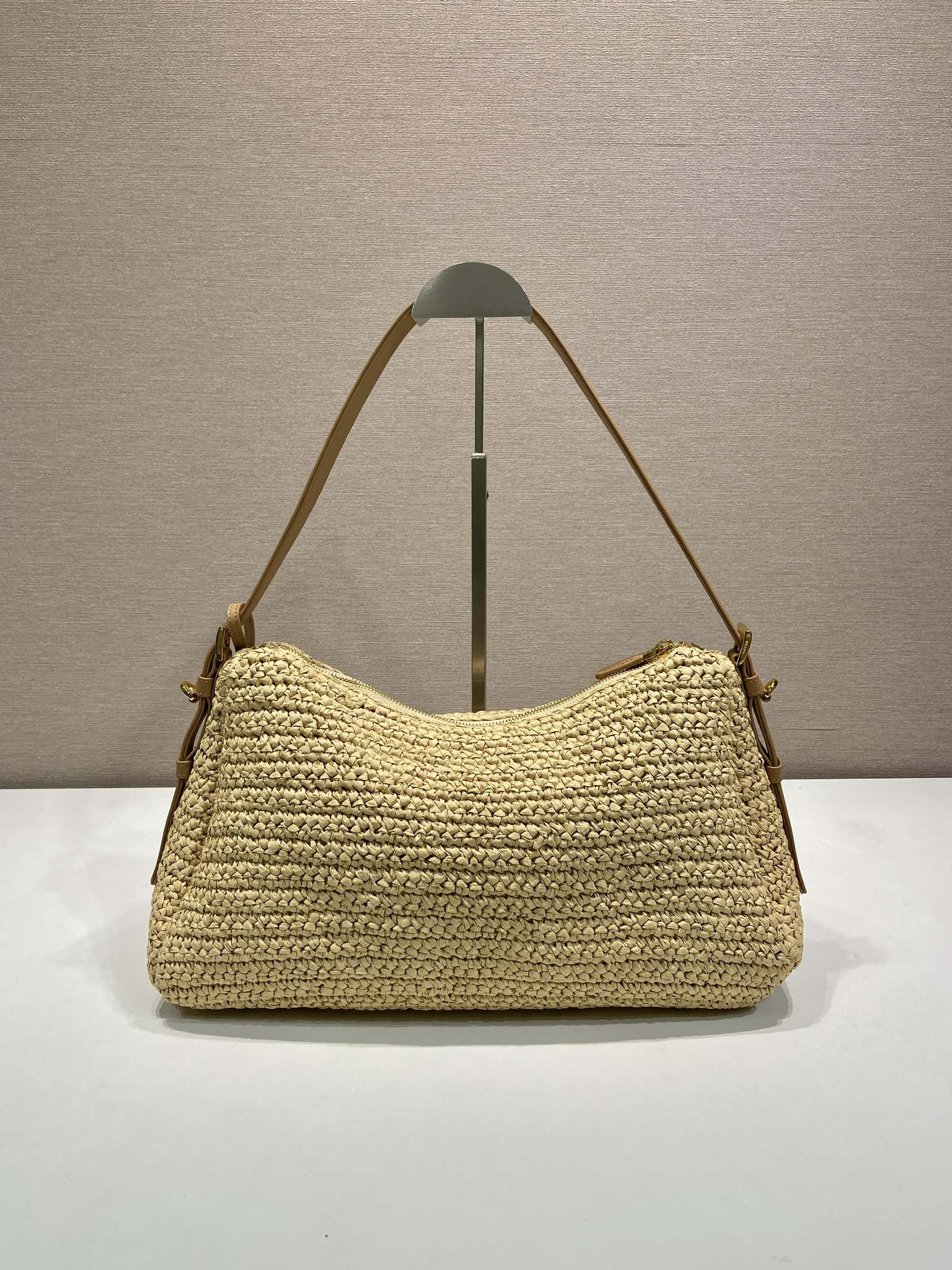 Prada Woven Large Shoulder Bag 1BC246