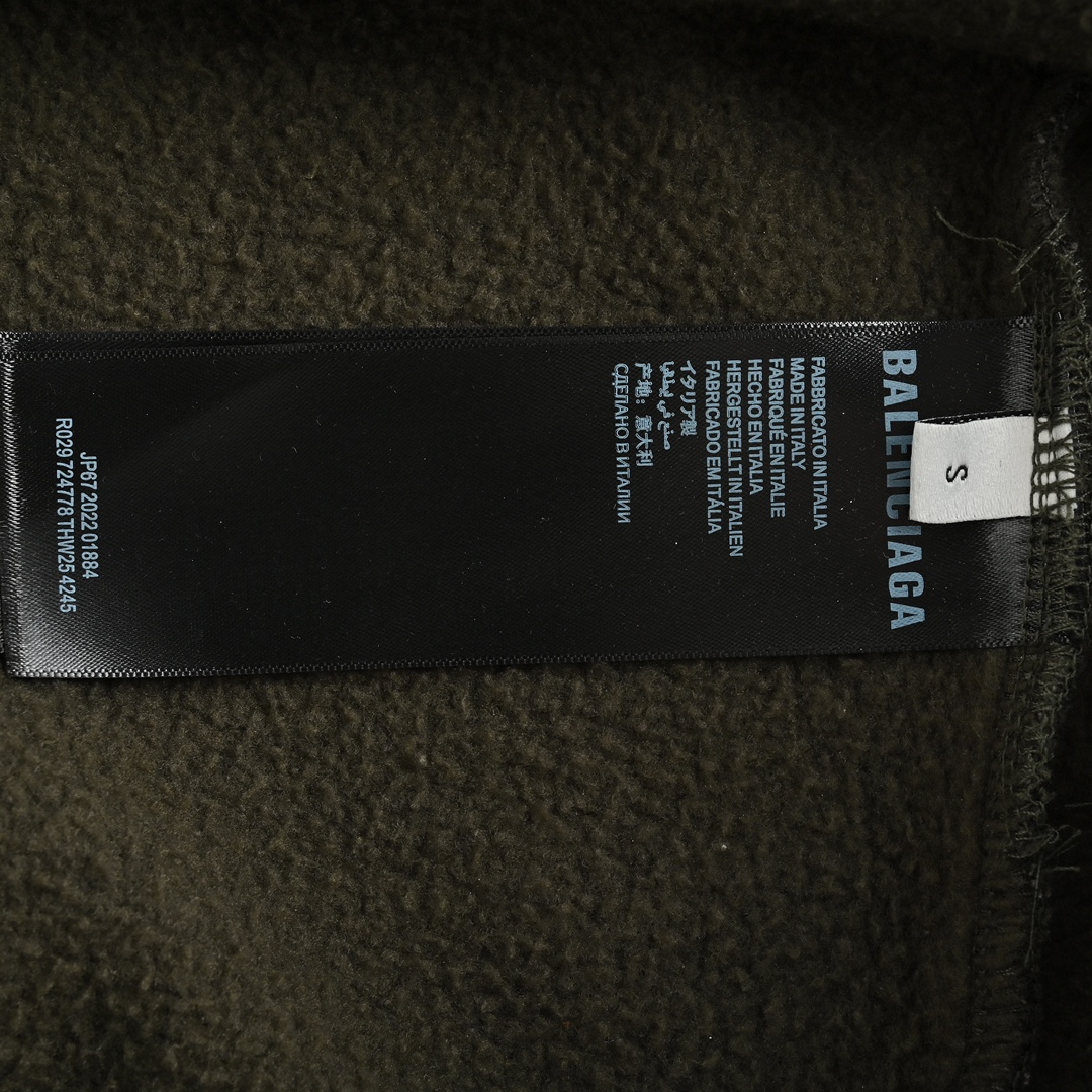 Balenciaga 24Fw Tokyo Limited Edition Lighthouse Fleece Hoodie