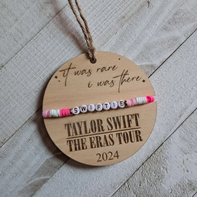 Personalized It was rare I was there- Eras Tour Ornament