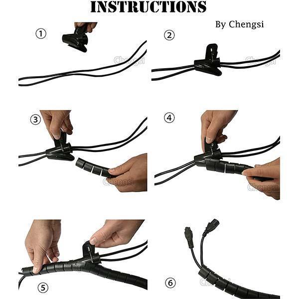 🔥Early Christmas Hot Sale 48% OFF -Wire Data Cable Finishing Sleeve(Buy 2 Get 1 Free Now! )