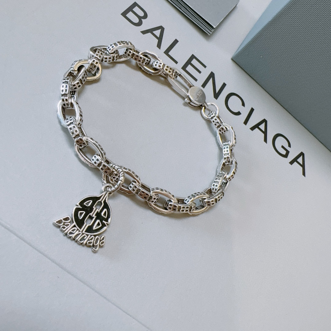 Balenciaga BB chain bracelet