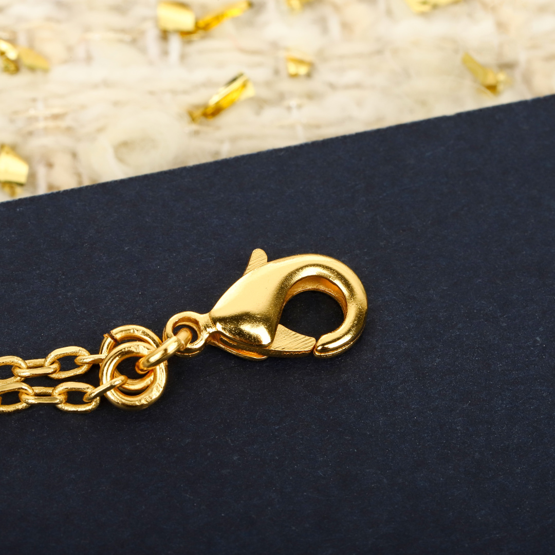 Dior Diamond CD Bee Double Necklace