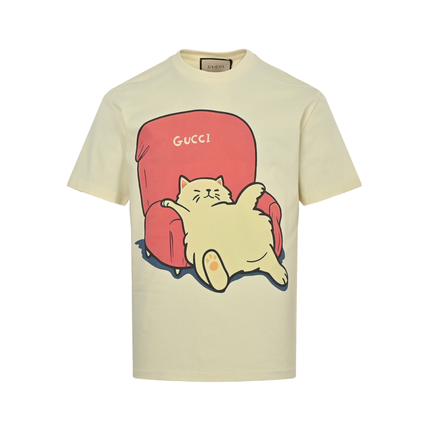 Gucci 25ss funny cartoon series printed short sleeves
