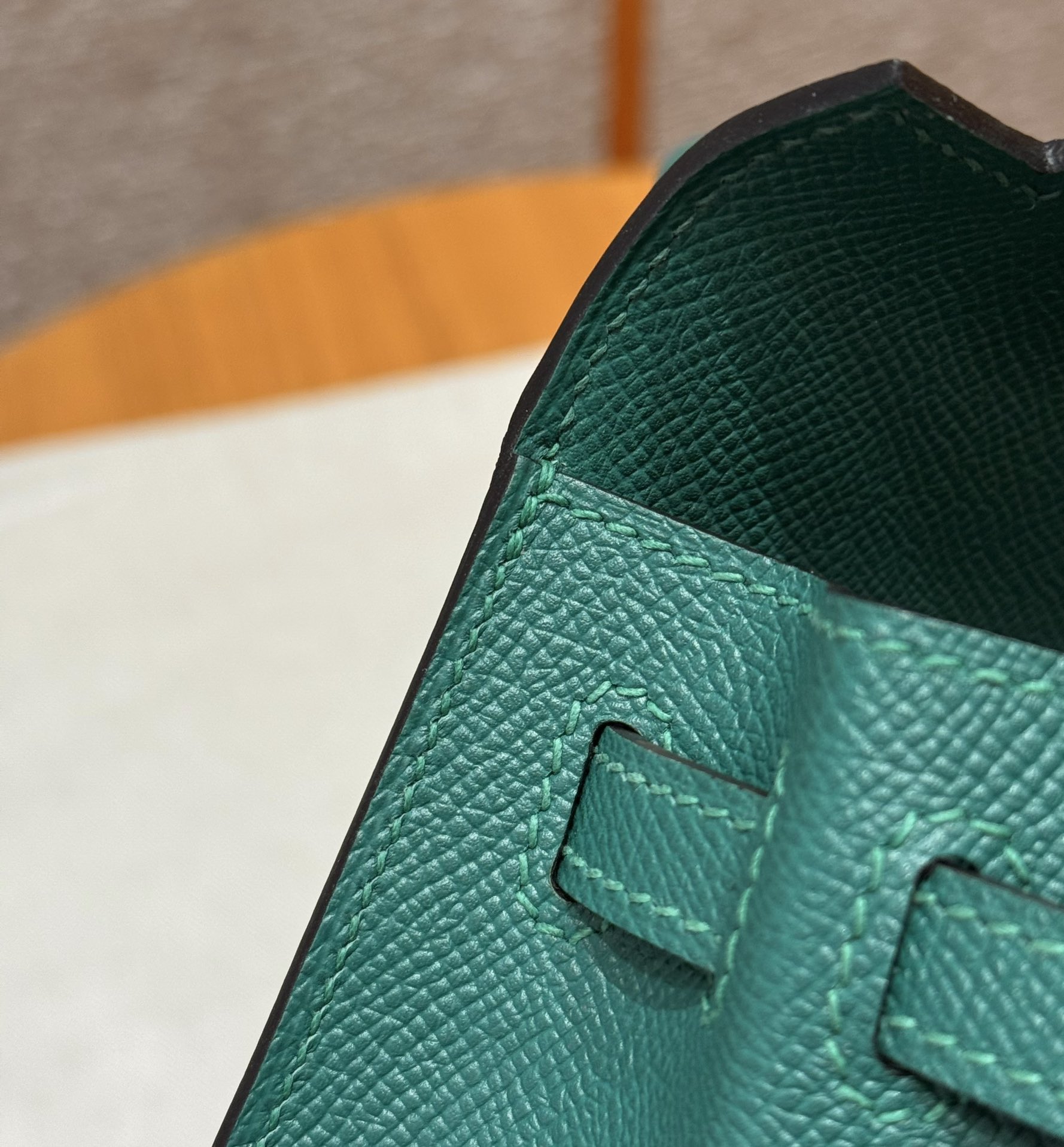 Hermès Kelly z6Makachite Handbag (Handmade to Order)