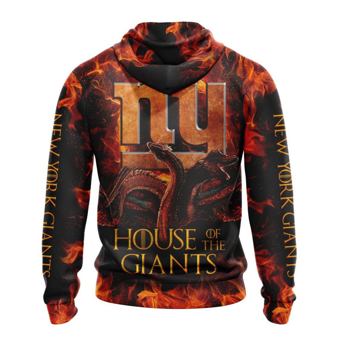 NEW YORK GIANTS GAME OF THRONES – HOUSE OF THE GIANTS 3D HOODIE