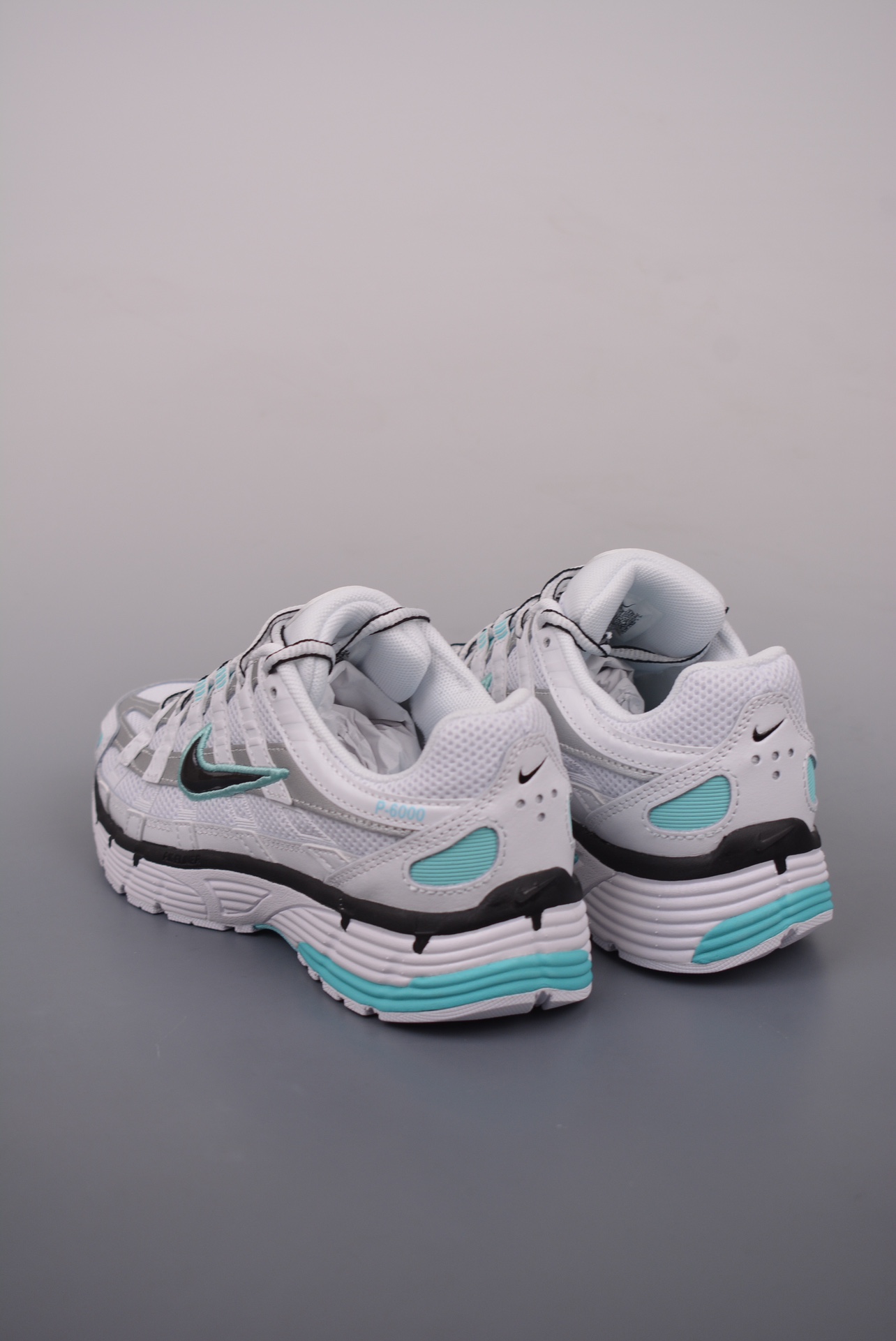 Nike P-6000 White Mint green Black