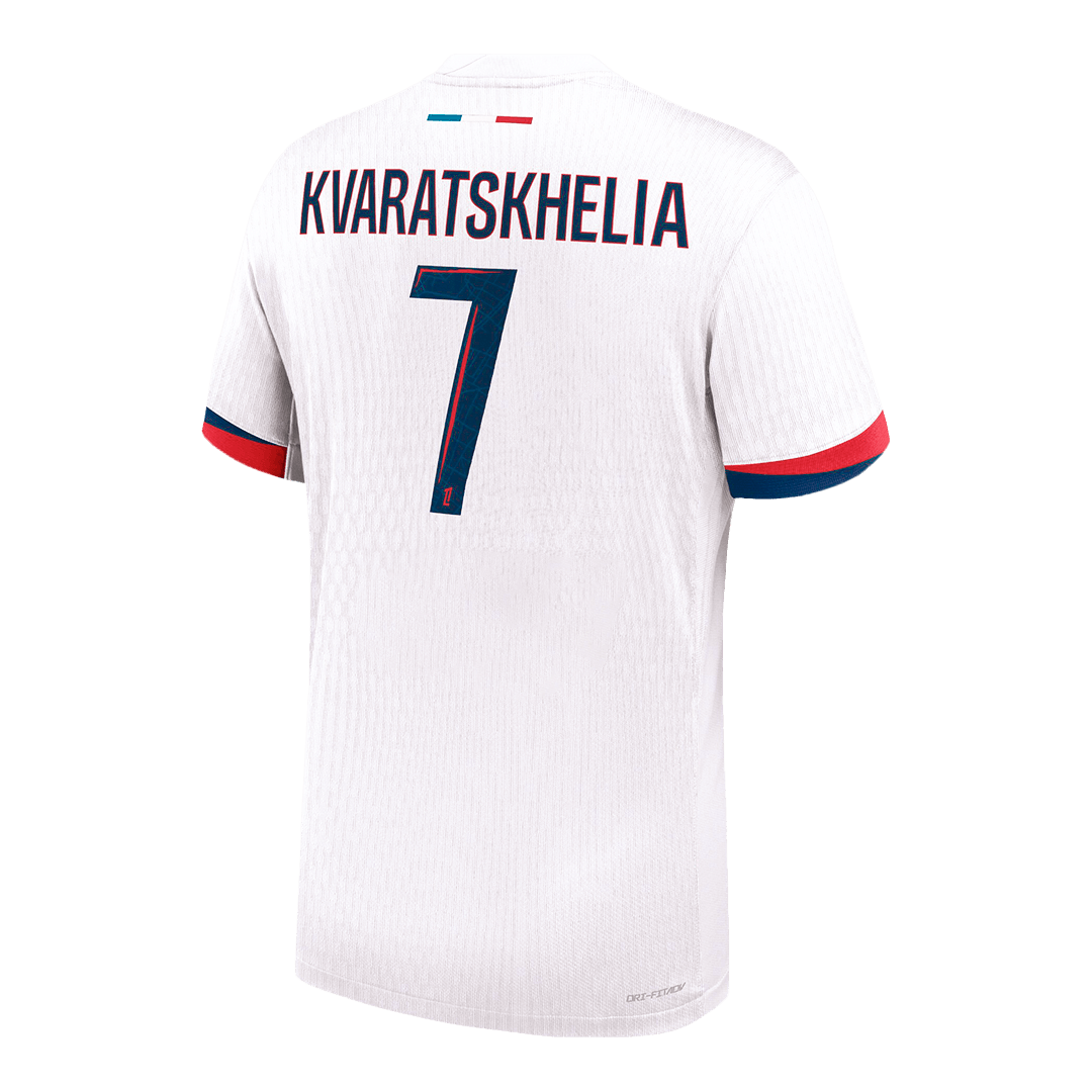 Authentic KVARATSKHELIA #7 PSG Away Football Shirt 2024/25