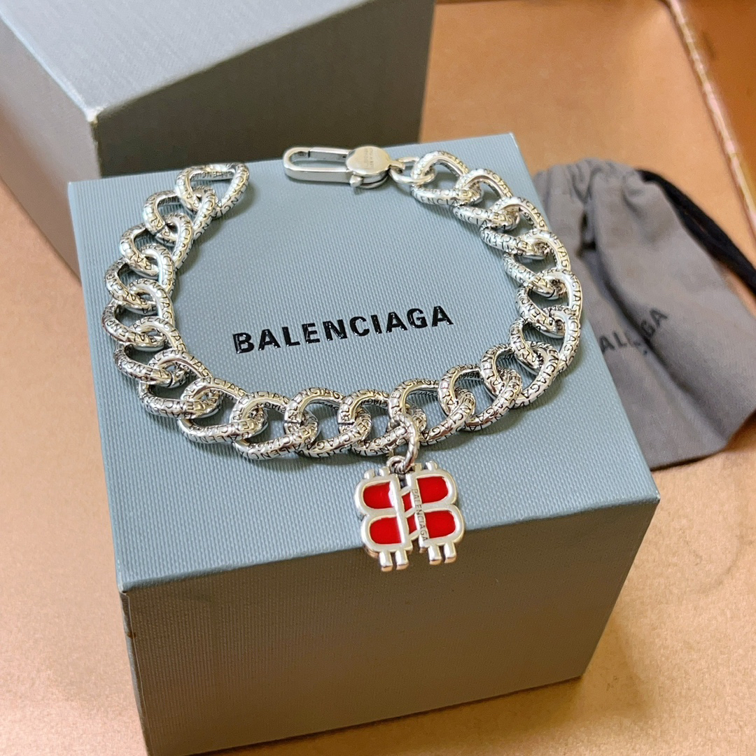 Balenciaga BB chain bracelet