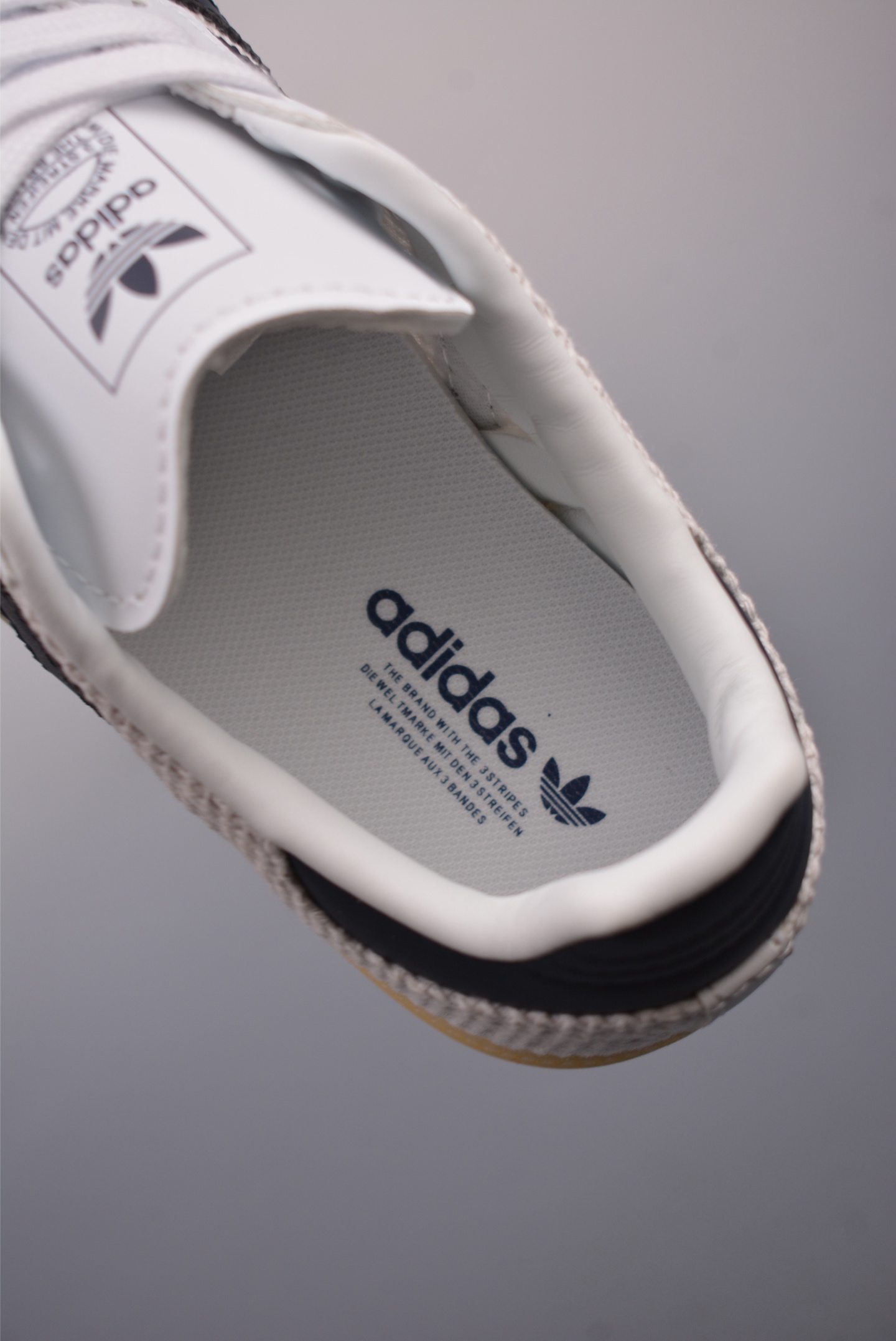 Adidas Originals Samba OG woven white and black jelly sole JH5633