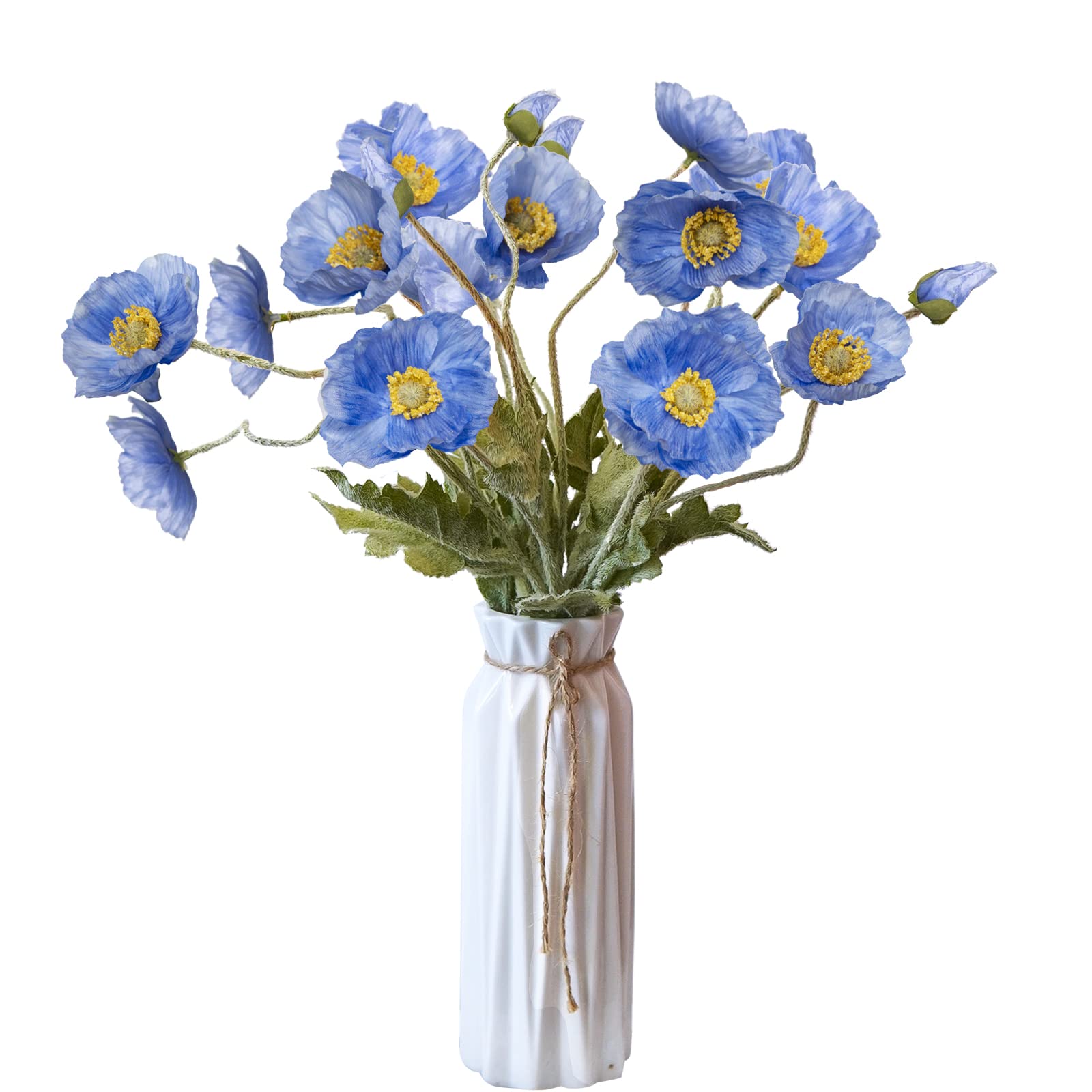 🔥Last Day 50% OFF🔥Artificial Poppy Silk Flowers for Home Decor, Wedding Bouquet(Set of 5 stems)📦BUY 2SETS GET 10% OFF & FREE SHIPPING NOW