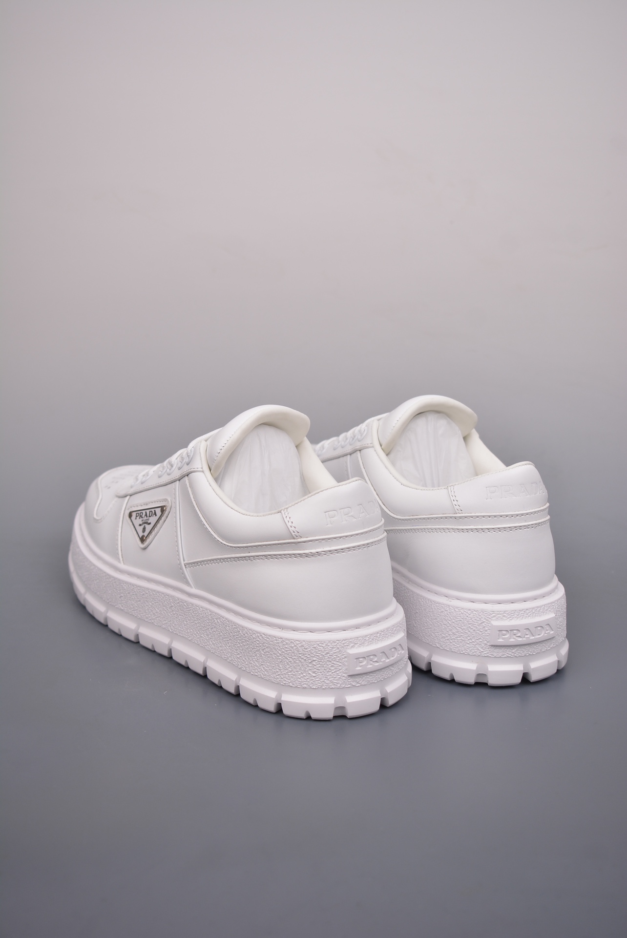 Prada Downtown Low Sneakers white