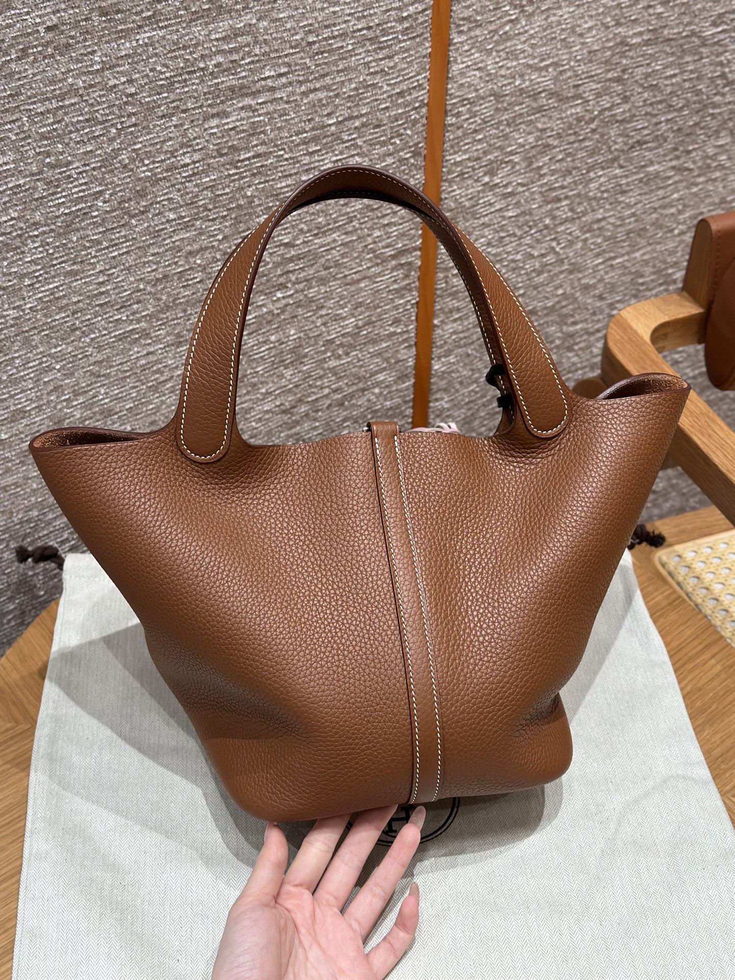 Hermès Picotin lo 37gold handbag (handmade to order)
