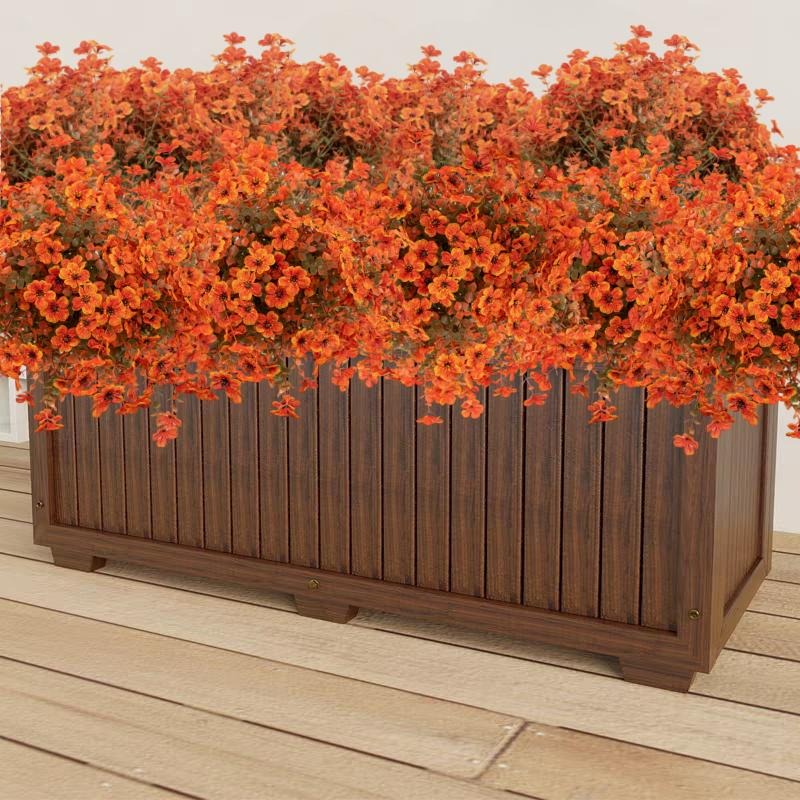 🔥HOT SALE🔥Realistic Fall Fake Flowers UV Resistant Outdoor Indoor Decor