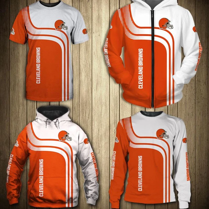 CLEVELAND BROWNS 3D HOODIE GGSA0122