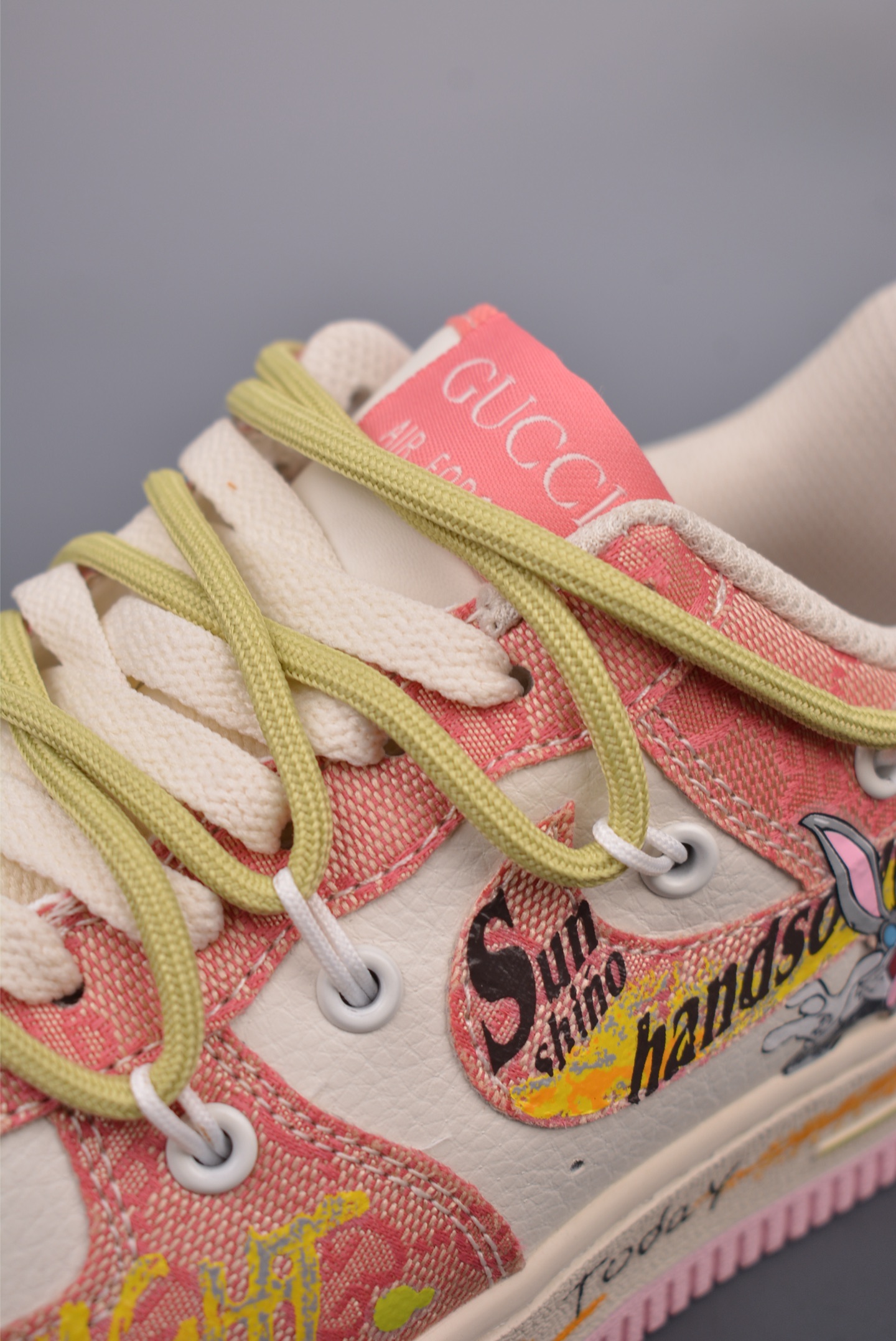 Nike Air Force 1 Low Bugs Bunny Pink White BD0077-666