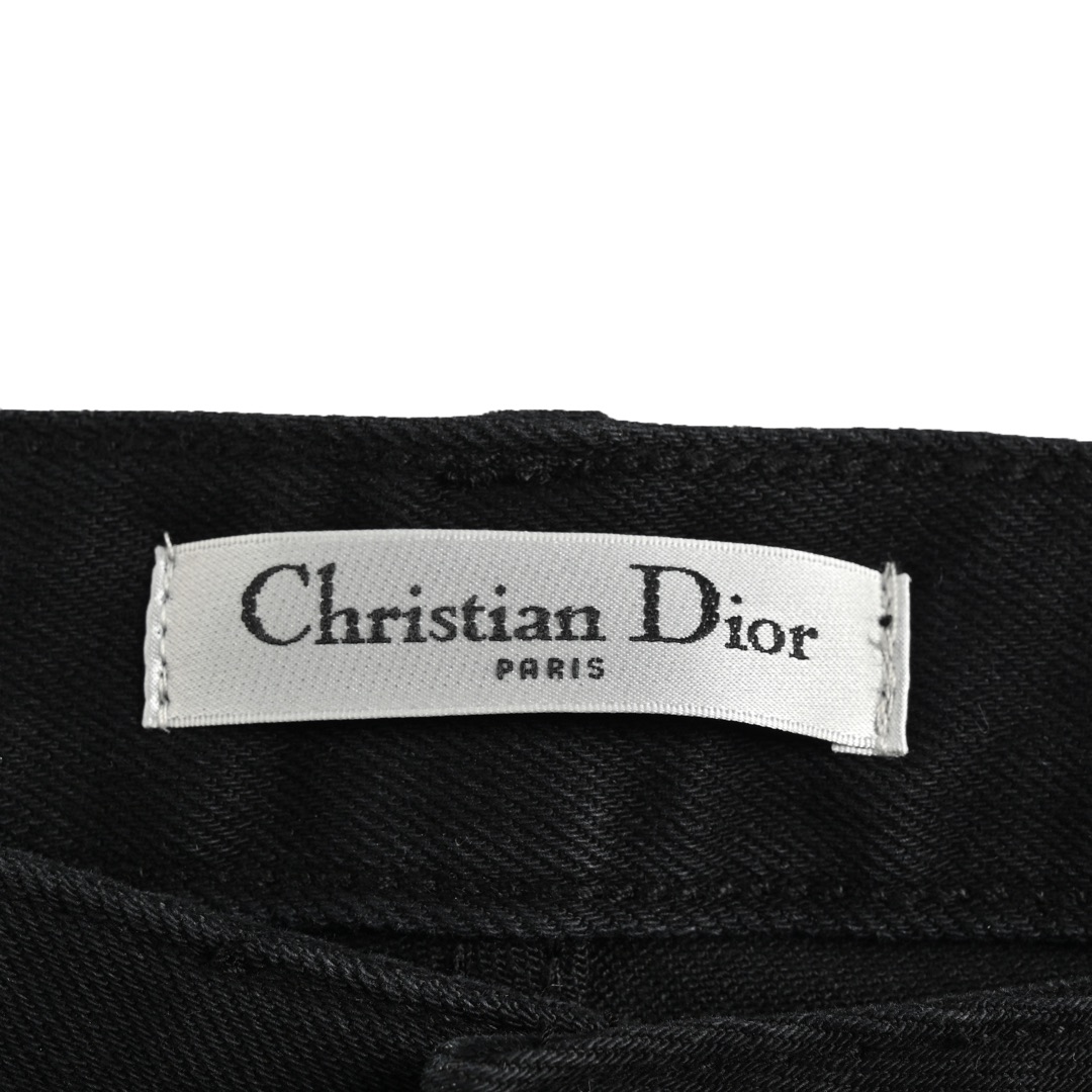 Dior 24Fw back pocket monogram jeans