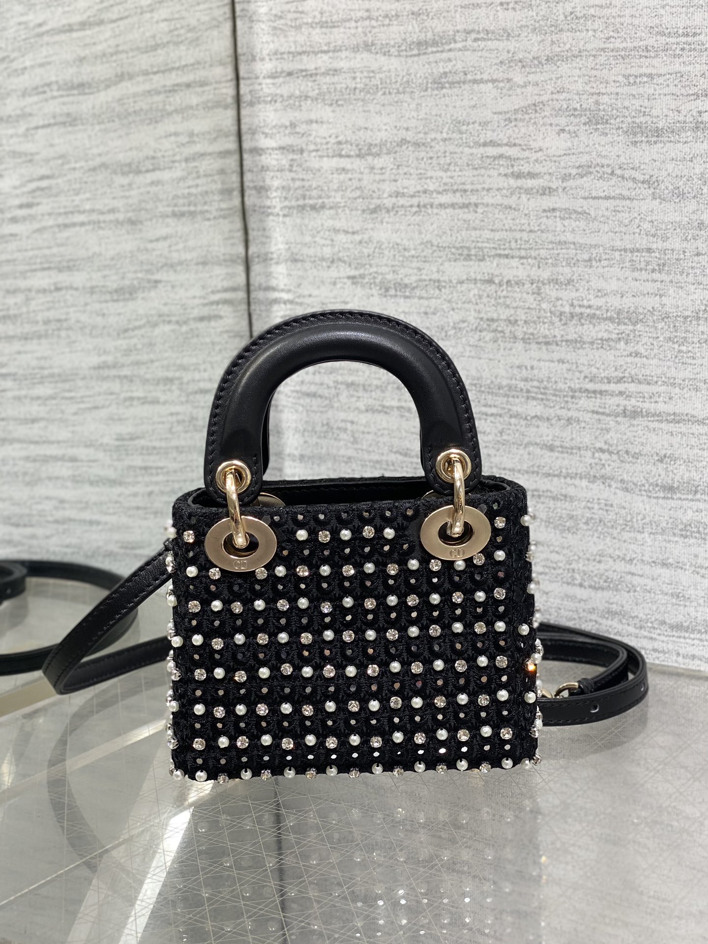 Dior Lady Limited Edition Beads Princess Diana Bag