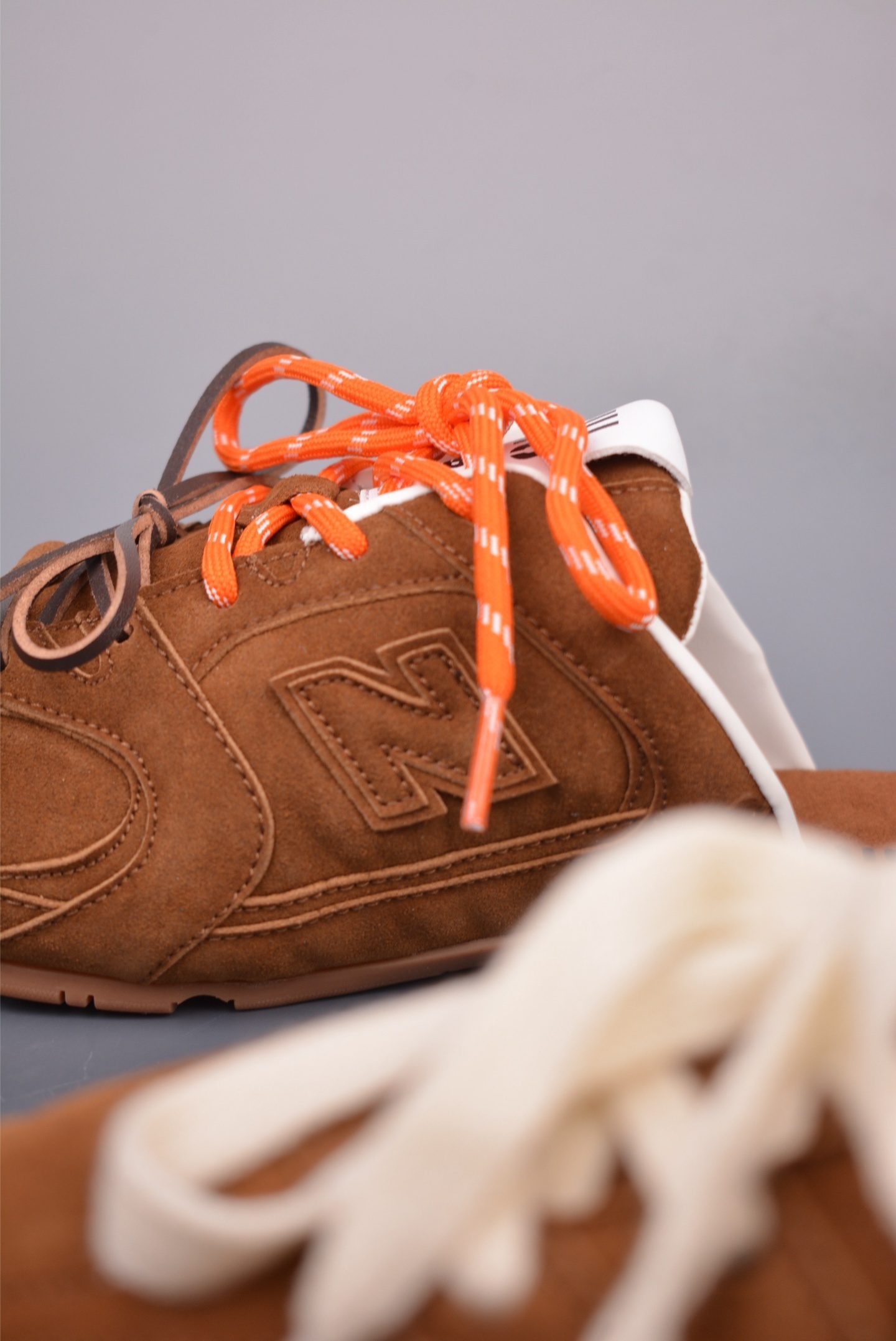 Miu Miu x New Balance 530 SL Faded Suede Mules 