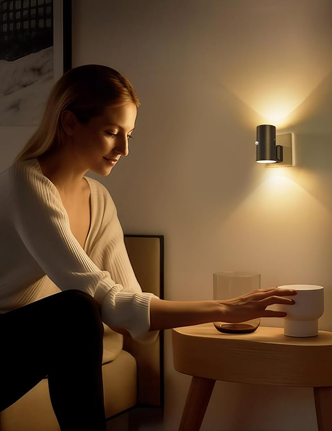 💡💡Wall-mounted LED light-controlled sensor night light