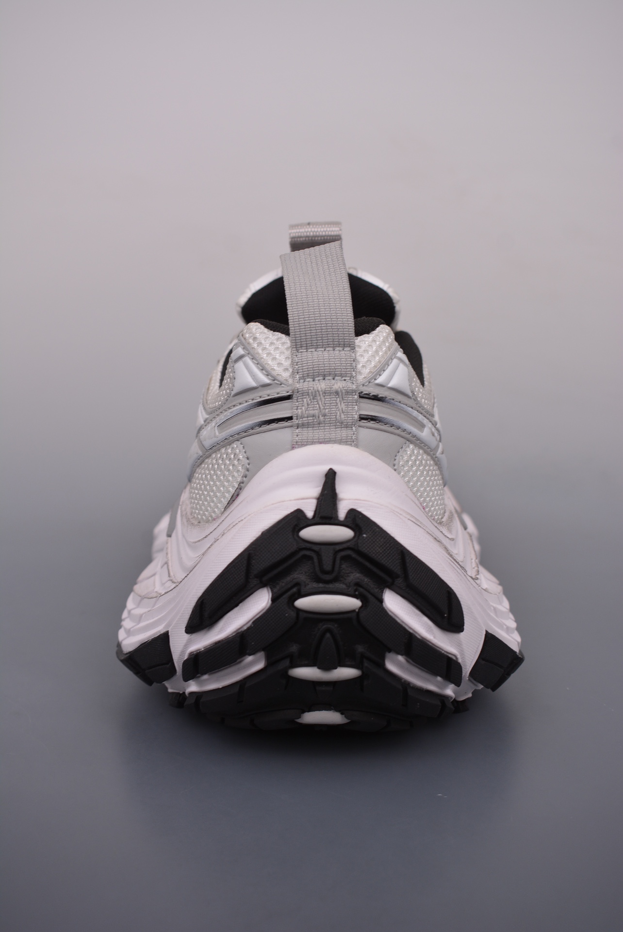 BALENCIAGA Cargo Sneaker 10XL White Distressed