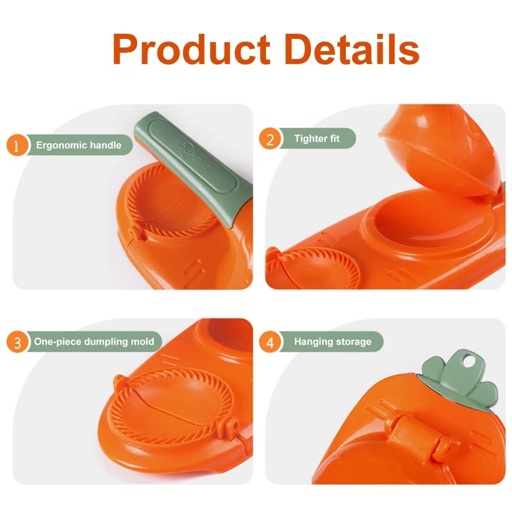 💥Christmas Hot Sale-SAVE 50% OFF💥 2 in 1 Dumpling Mold -BUY 2 Free Shipping