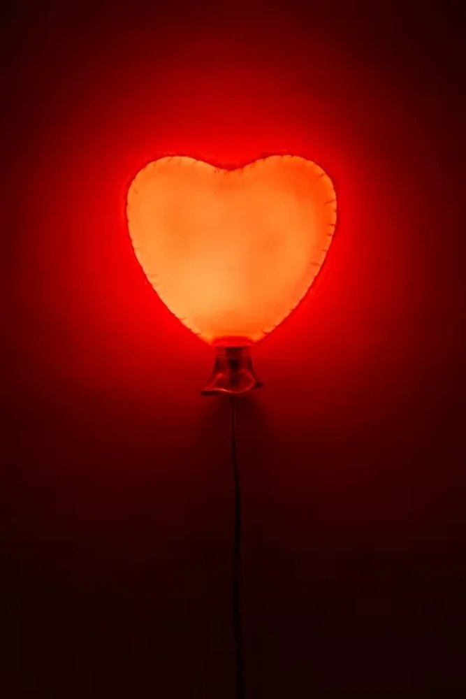 ❤️❤️Mylar Heart Balloon Shape Resin Sconce