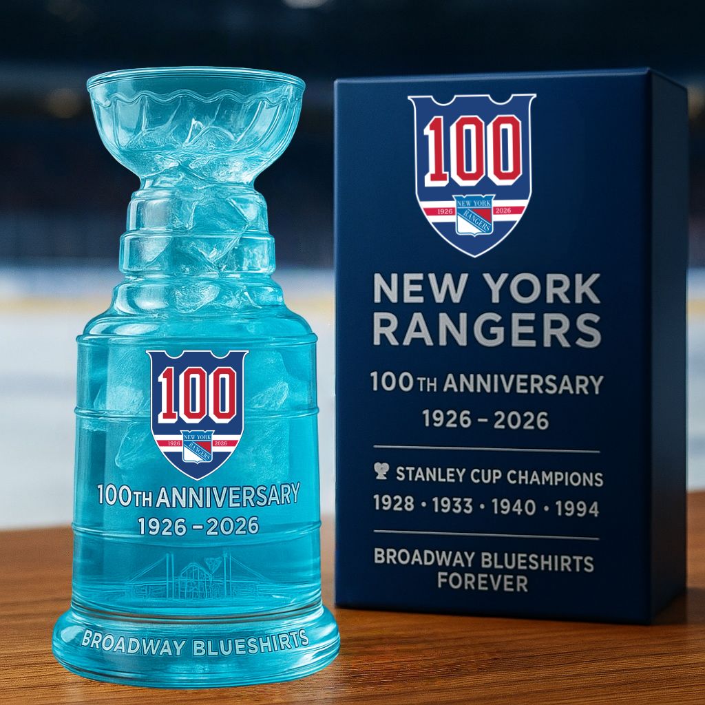 Boston Bruins 100th Anniversary Whiskey Glass