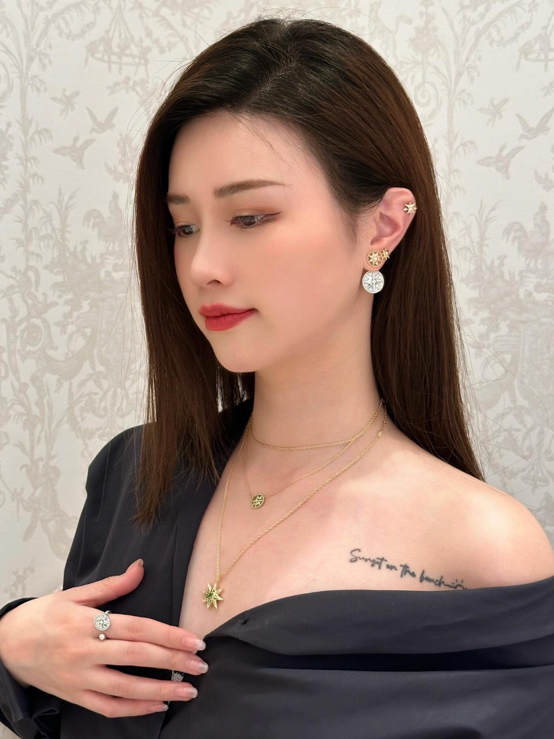 Dior Compass Earrings