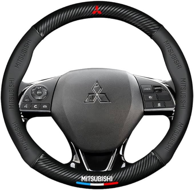 Leather Car Steering Wheel Cover