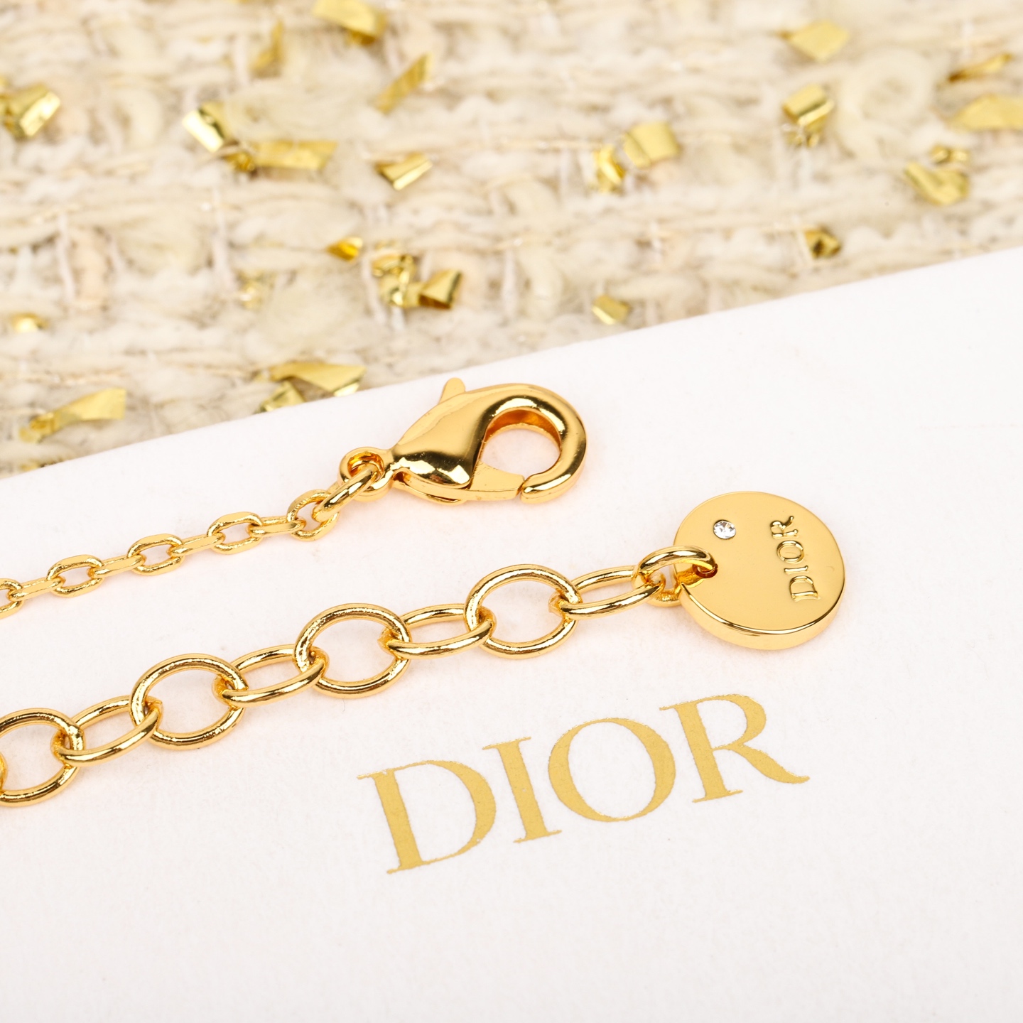 Dior Pearl Chain Bracelet