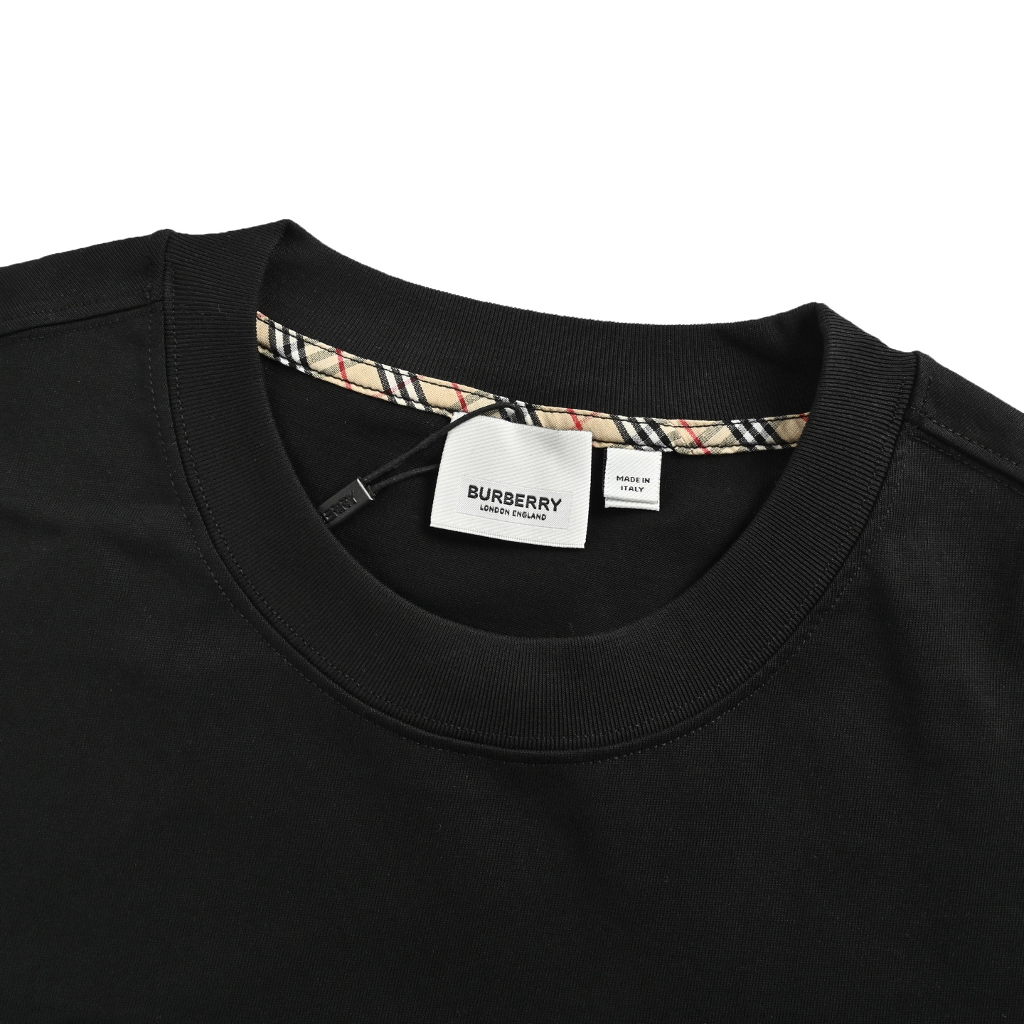Burberry 25ss check horse embossed short sleeves
