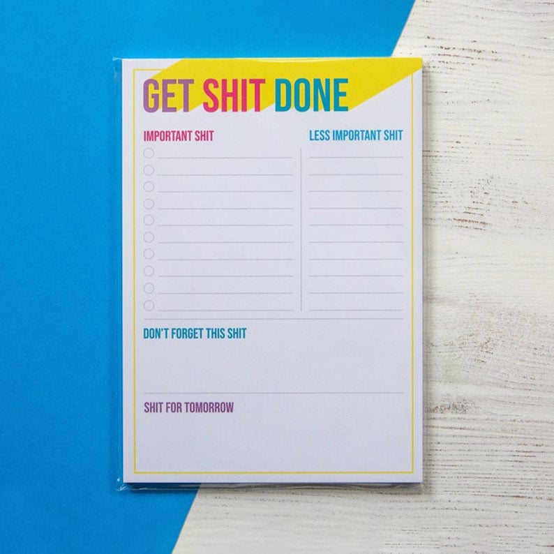 Funny Notepad Gift