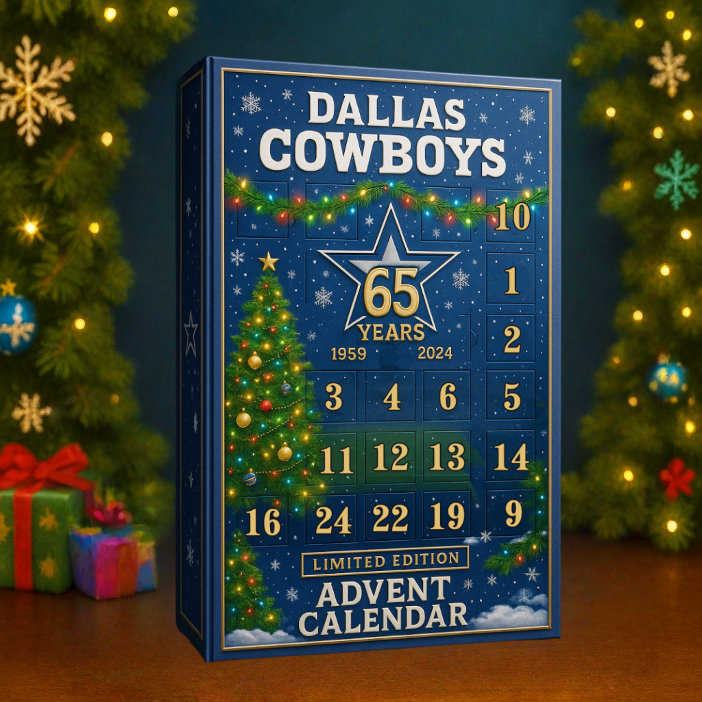 2025 Dallas Cowboys 65th Anniversary Advent Calendar