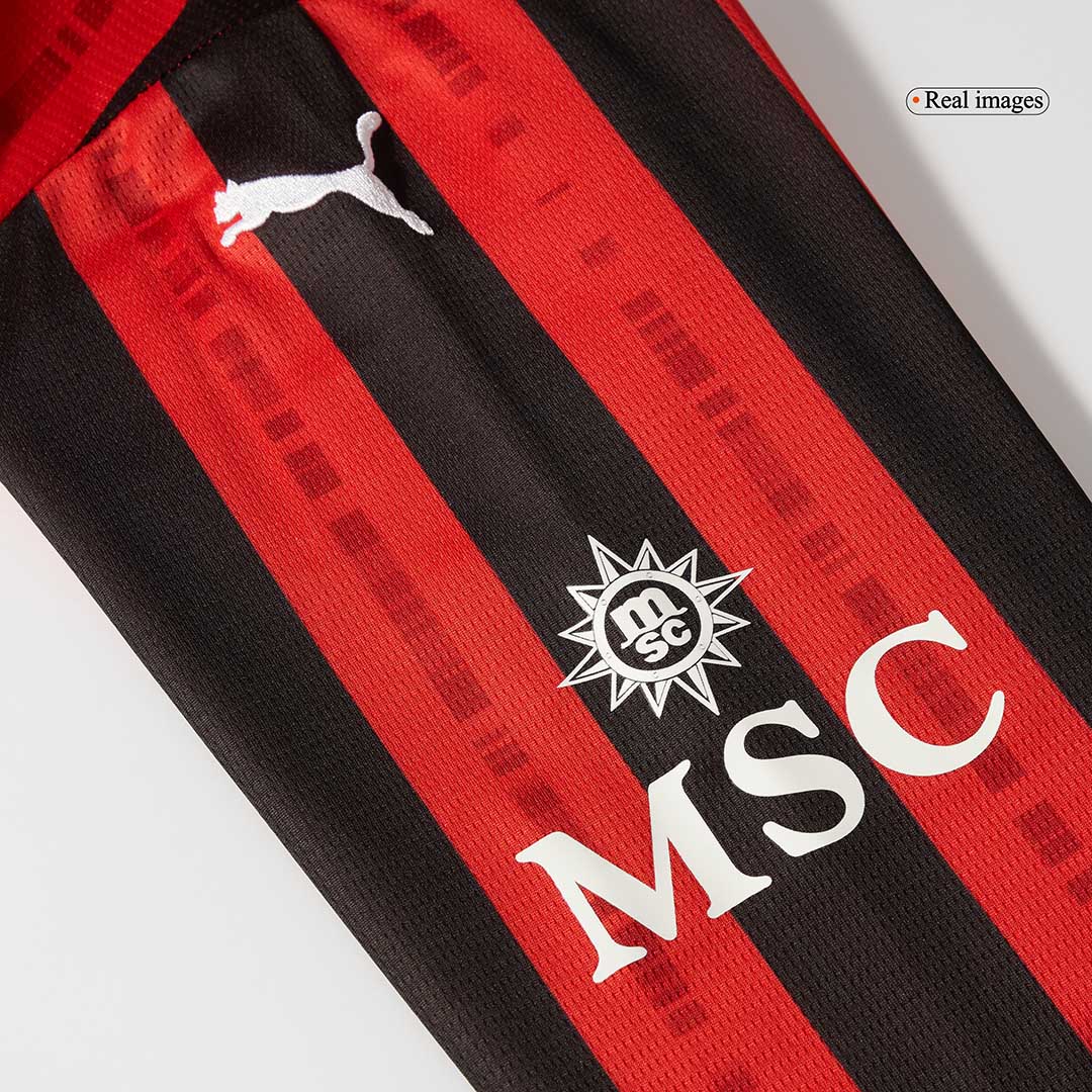AC Milan long-sleeved home football shirt 2024/25