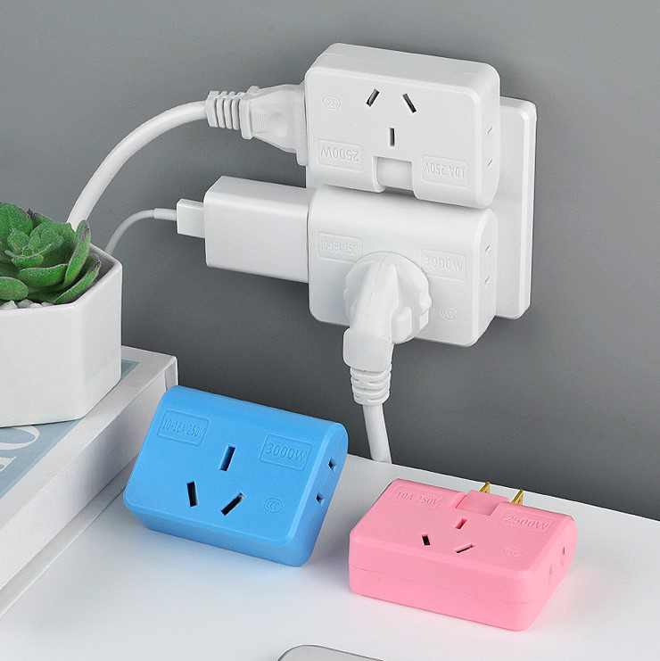 (💥Last Day Promotions-50% OFF)-Upgrade 3 in 1 Rotatable Socket Converter-BUY 5 GET 3 FREE & FREE SHIPPING