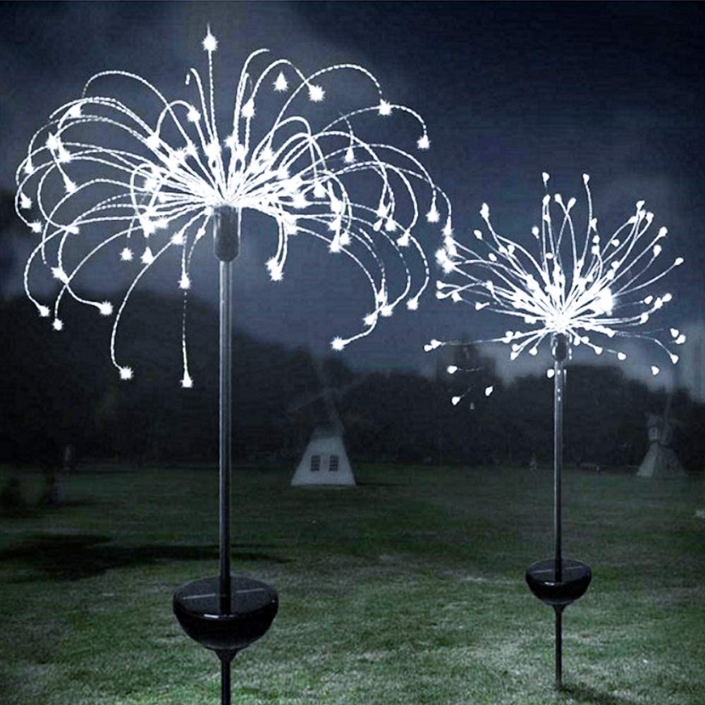 ( Last Day Promotions - 50% OFF)🔥Waterproof  Solar Garden Fireworks Lamp