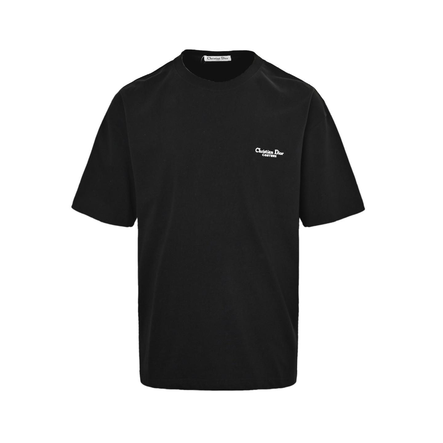 Dior 24ss small letter embroidered short sleeve