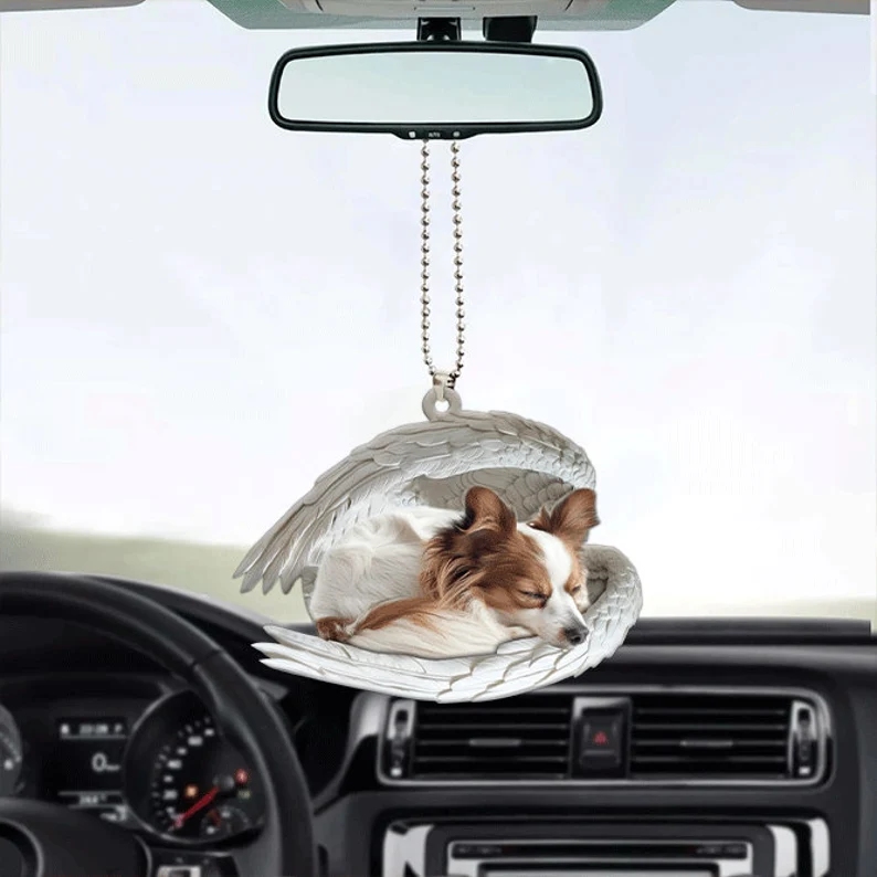 Dog Sleeping Angel Ornament | Dog Lovers Gift