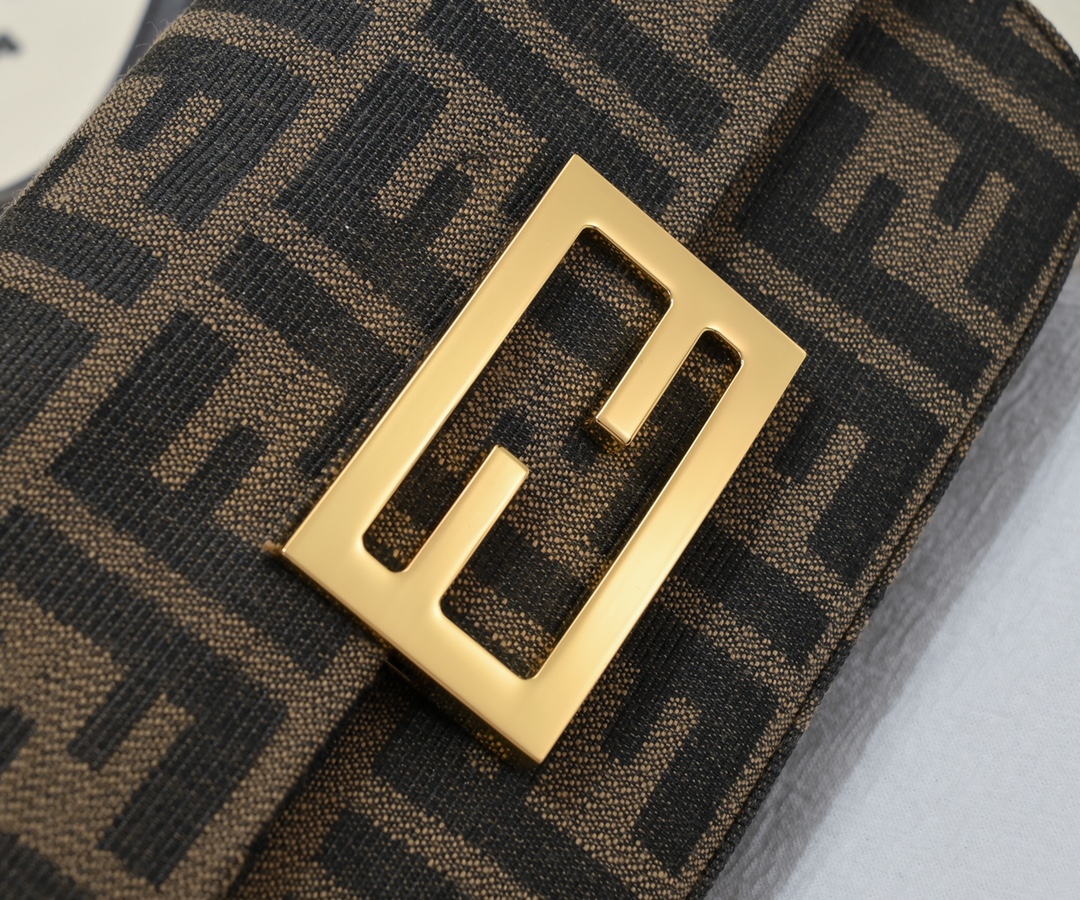 FENDI Monogram Mini Baguette Bag 83314B60