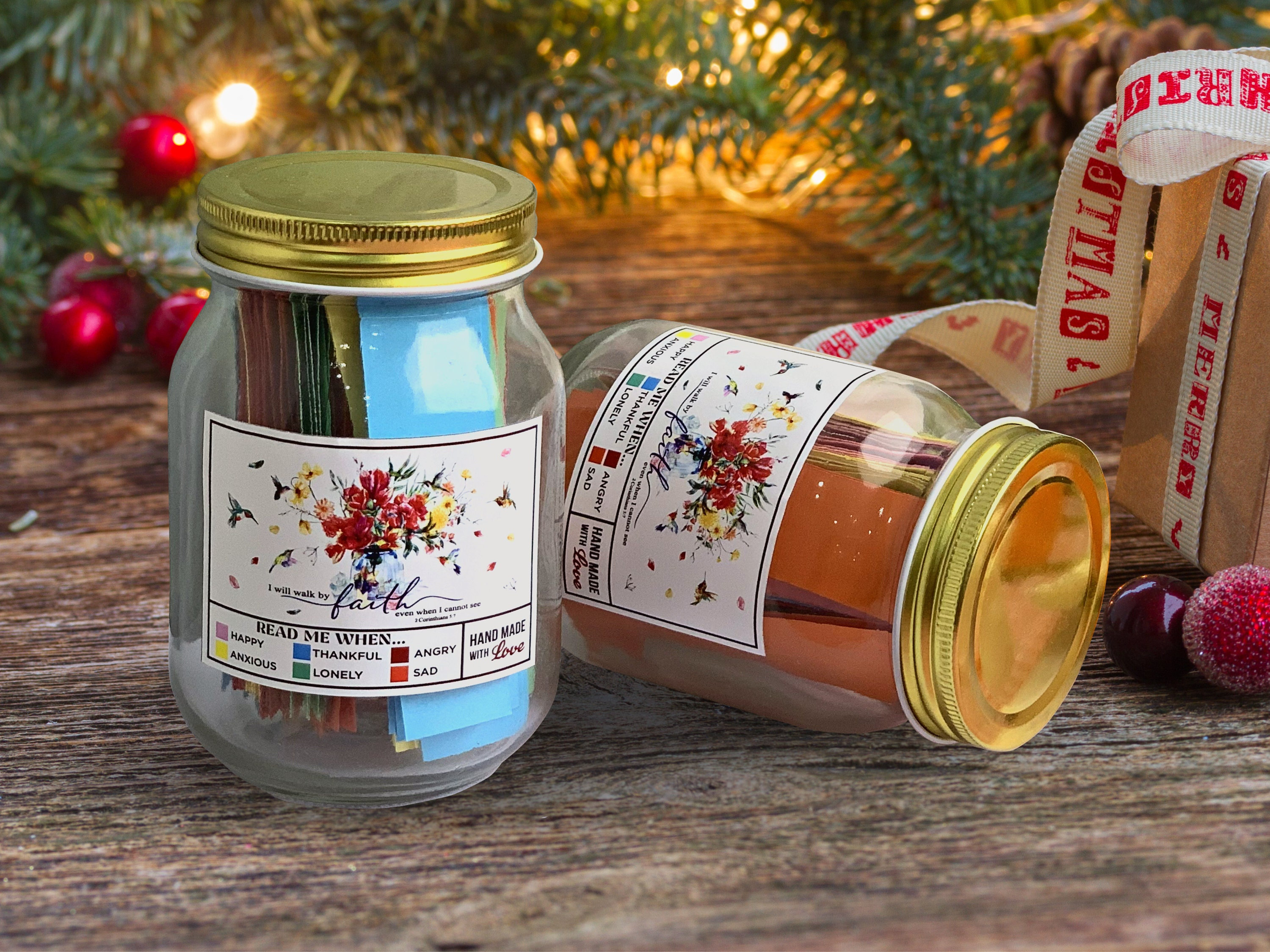 Color-Coded Scripture Jars
